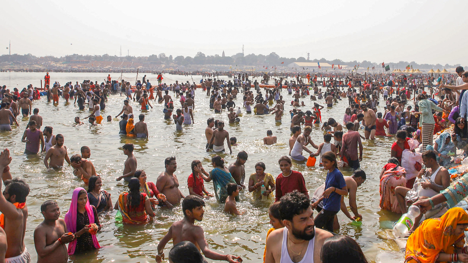 Water Quality in Prayagraj Fails Bathing Standards During Maha Kumbh: CPCB Report